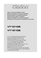 Clarion VT1510E Benutzerhandbuch