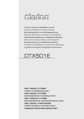 Clarion DTX501E Benutzerhandbuch