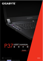 Gigabyte P37 Benutzerhandbuch
