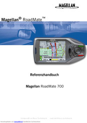 Magellan Roadmate 700 Referenzhandbuch