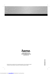 Hama I 470 Bedienungsanleitung