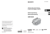 Sony Handycam HDR-HC3E Bedienungsanleitung