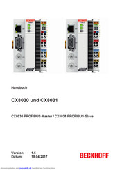 Beckhoff CX8031 Handbuch
