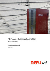 REFUsol 333K Installationsanleitung