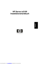 HP tc2100 Handbuch