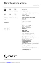 Indesit DFP2631M Gebrauchsanleitung