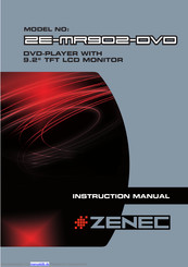 ZENEC ZE-MR902-DVD Bedienungsanleitung
