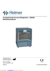 Helmer iBX020 Betriebshandbuch