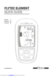 Flytec Element Handbuch
