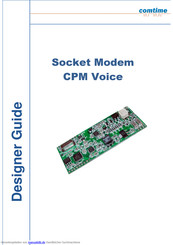 comtime CPM Voice Handbuch