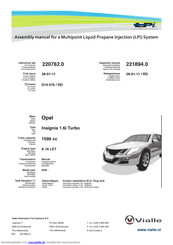 Opel Insignia 1.6i Turbo Handbuch