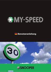 Snooper MySpeed Benutzeranleitung