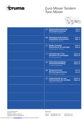 Truma Euro Mover Tandem Gebrauchsanweisung