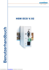 Comtime HSM ECO V.92 Benutzerhandbuch