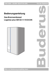 Buderus Logamax plus GB122-11 Bedienungsanleitung