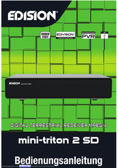 Edision Mini-Triton 2 SD Bedienungsanleitung