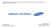 Samsung S7350 Benutzerhandbuch
