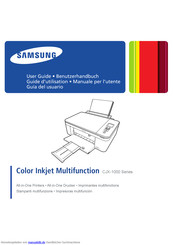 Samsung CJX-1000 Series Handbuch