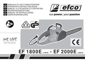 Efco EF1800E Bedienungsanleitung