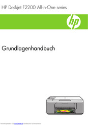 HP Deskjet F2200 All-in-One series Handbuch