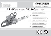 Oleo-Mac GS 35C Euro 1 Betriebs- Und Wartungsanleitung