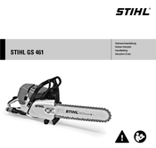 Stihl GS 461 Gebrauchsanleitung