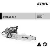 Stihl MS 461 R Gebrauchsanleitung