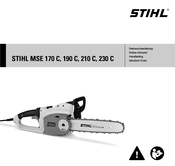 Stihl MSE 170 C Gebrauchsanleitung