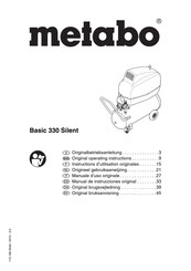 Metabo BASIC 330 SILENT Originalbetriebsanleitung