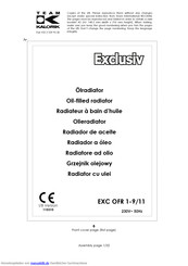 Kalorik Exclusiv EXC OFR 1-9 Gebrauchsanleitung