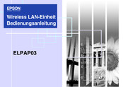 Epson ELPAP03 Bedienungsanleitung