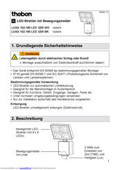 Theben LUXA 102-180 LED 32W BK Handbuch