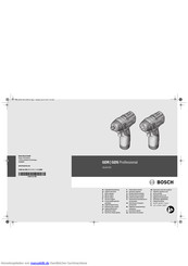 Bosch GDS 10,8 V-EC Professional Originalbetriebsanleitung
