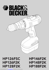 Black & Decker HP126F2K Handbuch