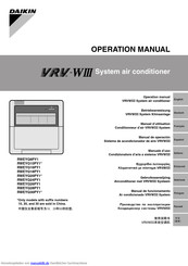 Daikin VRV-WIII Bedienungsanleitung