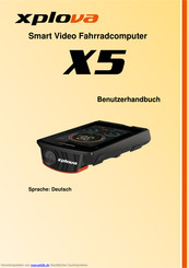Xplova X5 Benutzerhandbuch