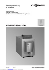 Viessmann VITOCROSSAL 200 Montageanleitung
