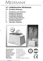 Medisana 60075 MINIBREEZE Gebrauchsanweisung
