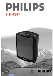 Philips HR 4347 Gebrauchsanweisung