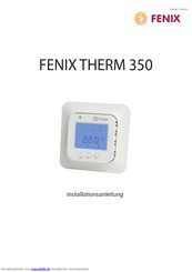 Fenix Therm 350 Installationsanleitung