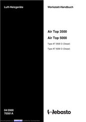 Webasto Air Top AT 3500 D Werkstatt-Handbuch