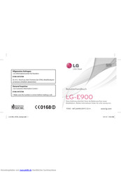 LG LG-E900 Benutzerhandbuch