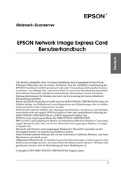Epson EU-81 Benutzerhandbuch