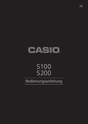 Casio S100 Bedienungsanleitung