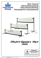 Triumph 3000 Multi-Sport Net Gebrauchsanleitung
