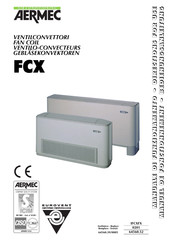 AERMEC FCX-ACB Bedienungsanleitung