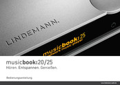 lindemann musicbook 20/25 Bedienungsanleitung