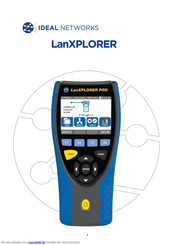 IDEAL NETWORKS LanXPLORER Anleitung