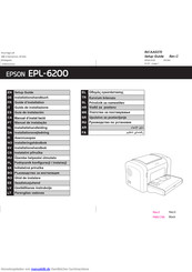 Epson Aculaser M2000 Installationshandbuch