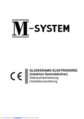 M-System MFI-94 Gebrauchsanweisung Und Installationsanleitung